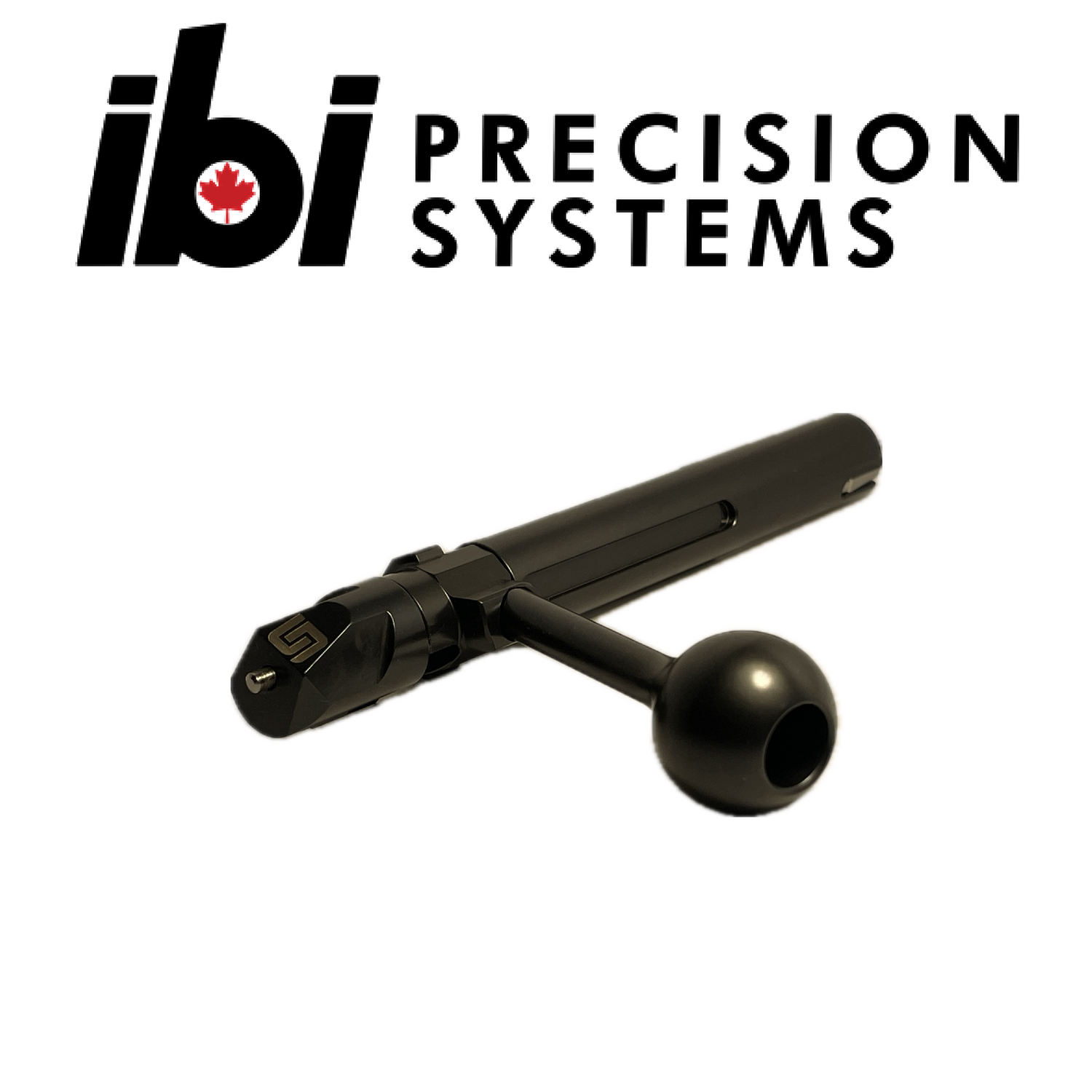 Close-up view of a black Deuce 2.0 Replacement Bolt with a rounded handle and a precision-machined body, designed for custom Remington 700 actions and barreled actions.