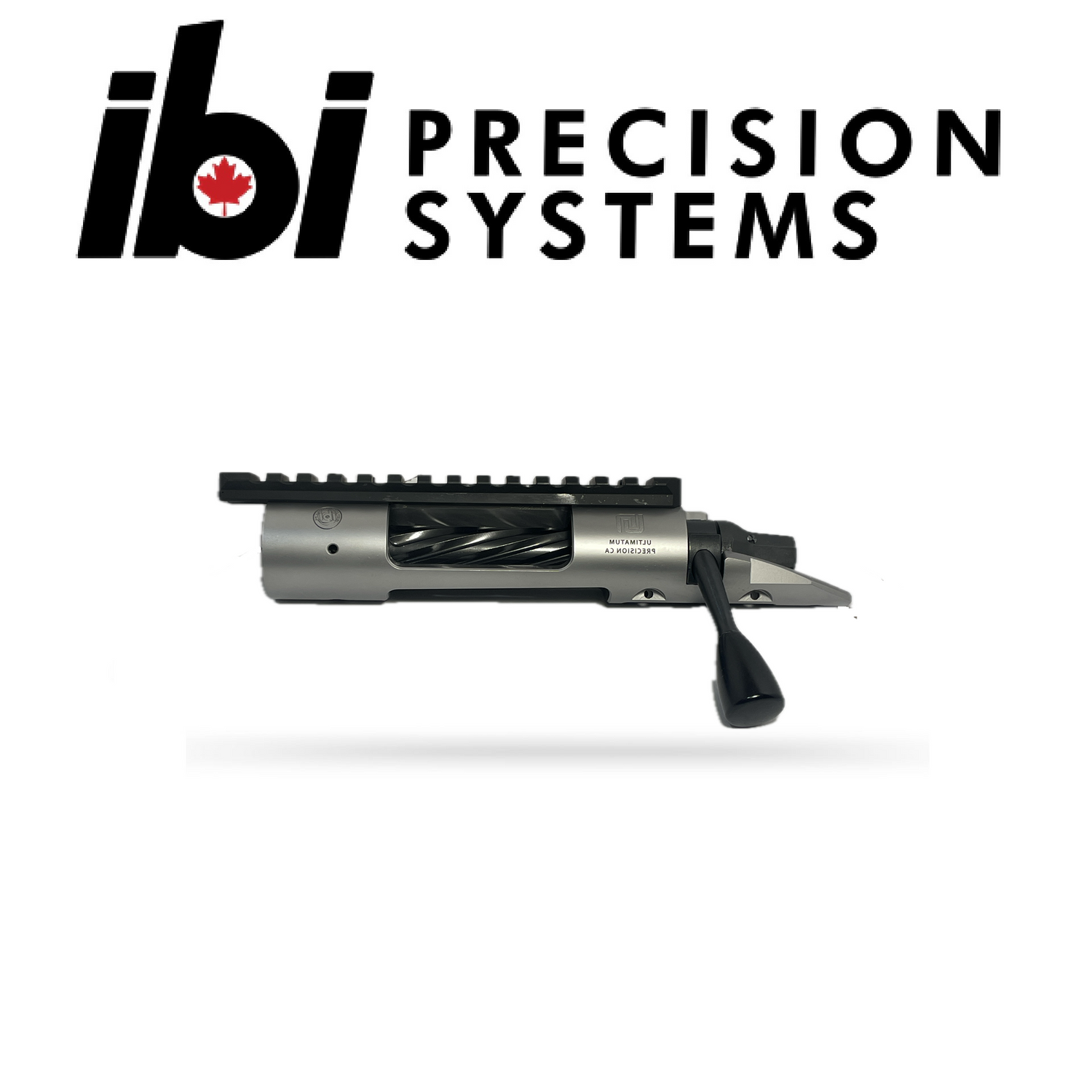HMB Tactical - Left Hand barreled action with precision-machined bolt and integrated rail system designed for custom Remington 700 actions by IBI Precision Systems.