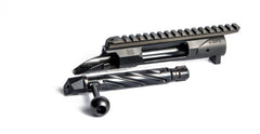 Deadline 2.0 Action featuring a precision-machined custom barreled action with a black matte finish and integrated rail system for mounting optics.