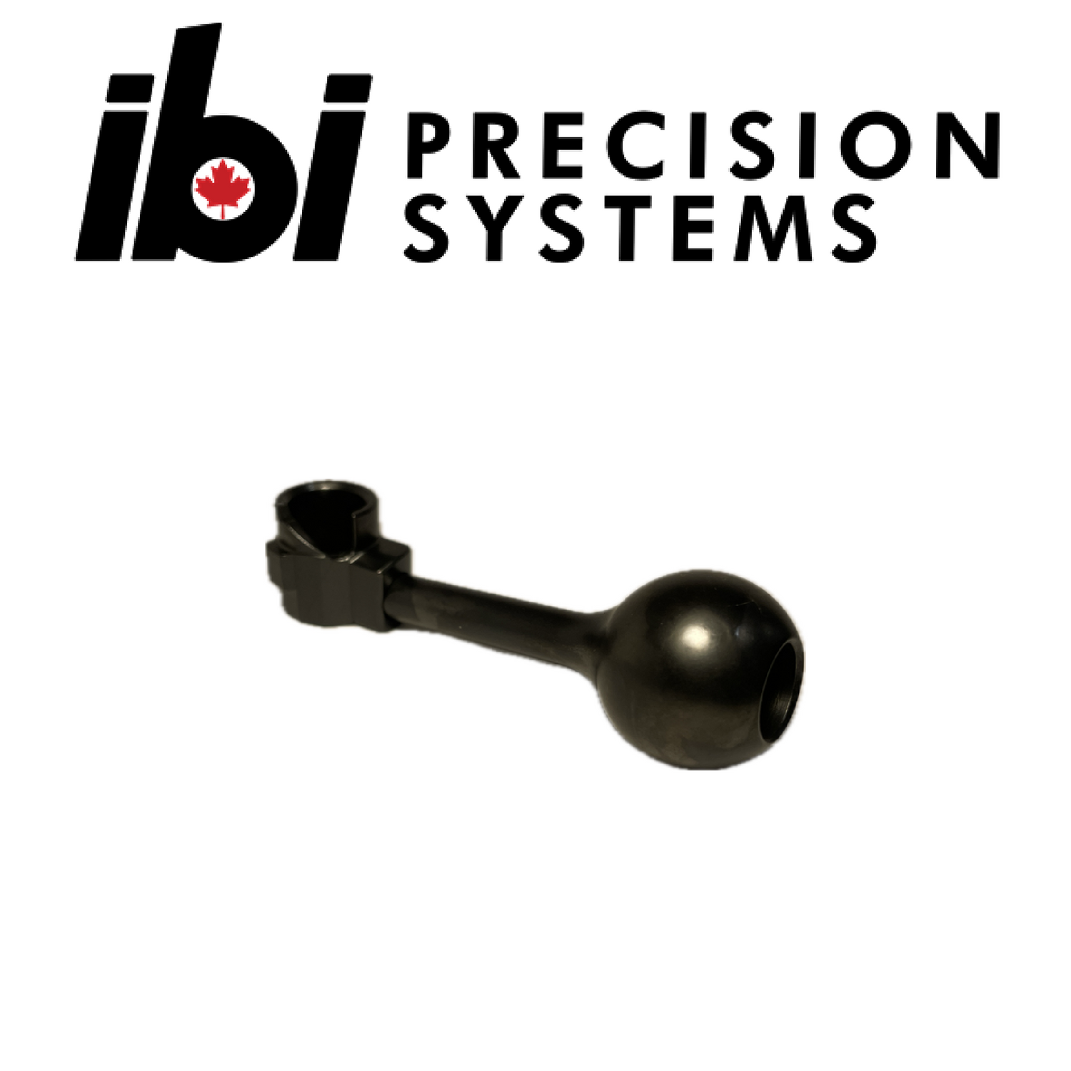 Deuce Cocking Ring/Bolt Handle designed for precision firearm customization, featuring a sleek black finish and ergonomic rounded knob for smooth operation.