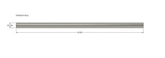 Diagram of a straight steel blank measuring 32 inches in length and 1.250 inches in diameter, illustrating dimensions for Wait-Less: Steel Blanks.