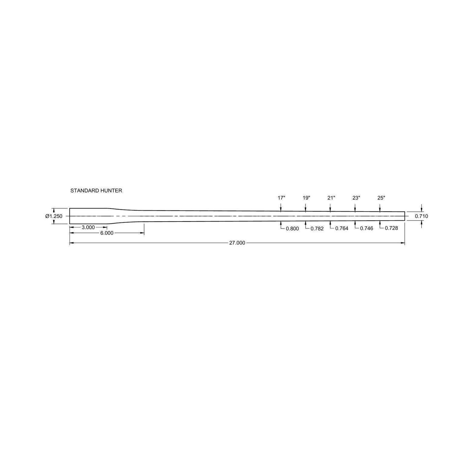 Stainless Steel Shouldered Prefit Barrels