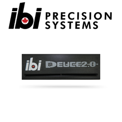 IBI Ammo Boxes featuring a black surface with the ibi Precision Systems logo and Deuce 2.0 branding embossed in gray and white text.